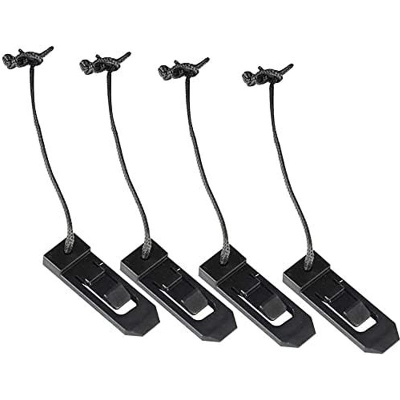 Jeu De 4 Ailerons De Planche De Surf Clipsables - Accessoires De Surf Et De Sports Nautiques