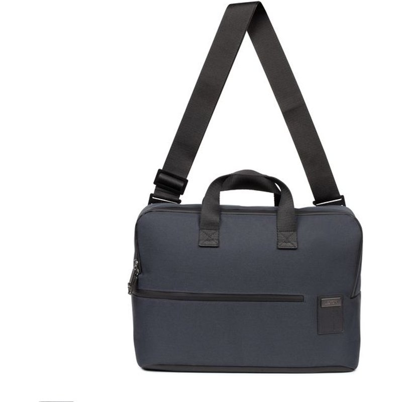 Track 15'' Document Bag Bleu Fonce