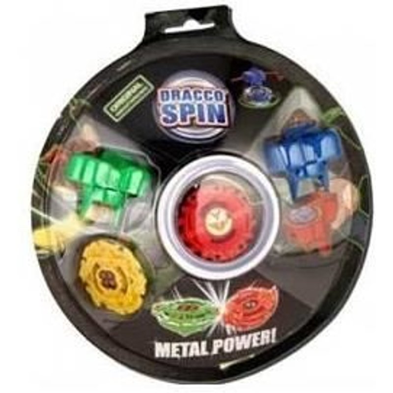 Toupies Dracco Spin - Homerokk - Pack De 2 - Rouge - Mixte - A Partir De 0 Mois