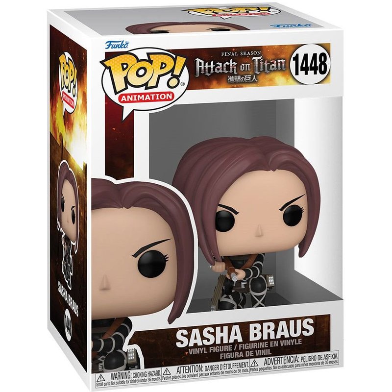 L'attaque Des Titans - Figurine Pop! Sasha 9 Cm