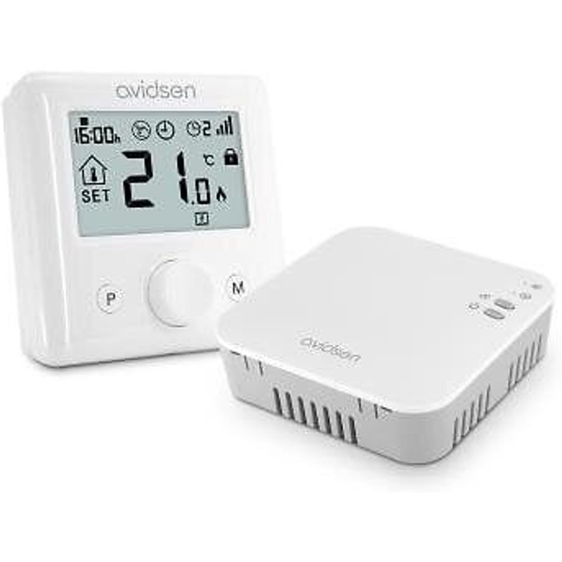 Thermostat sans fil connecté chaudières pompe à chaleur