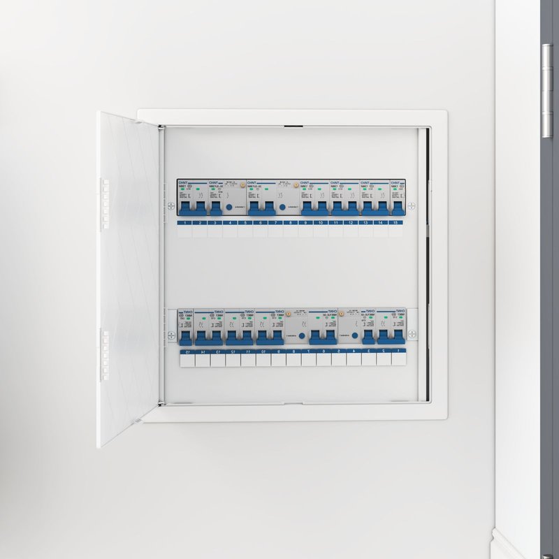 vidaXL Panneau d'accès en plastique blanc