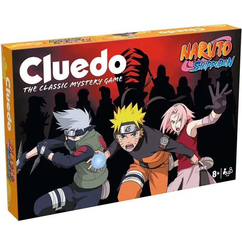 Winning Moves Naruto - Jeu De Société Cluedo Anglais Uk