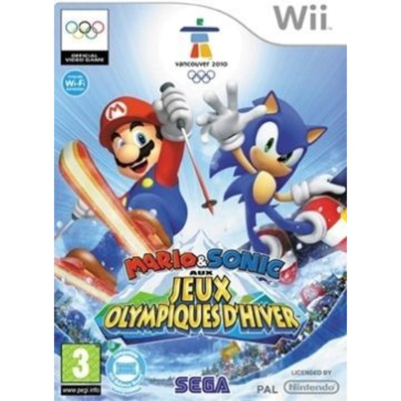 Mario & Sonic Aux Jeux Olympiques D'hiver Wii