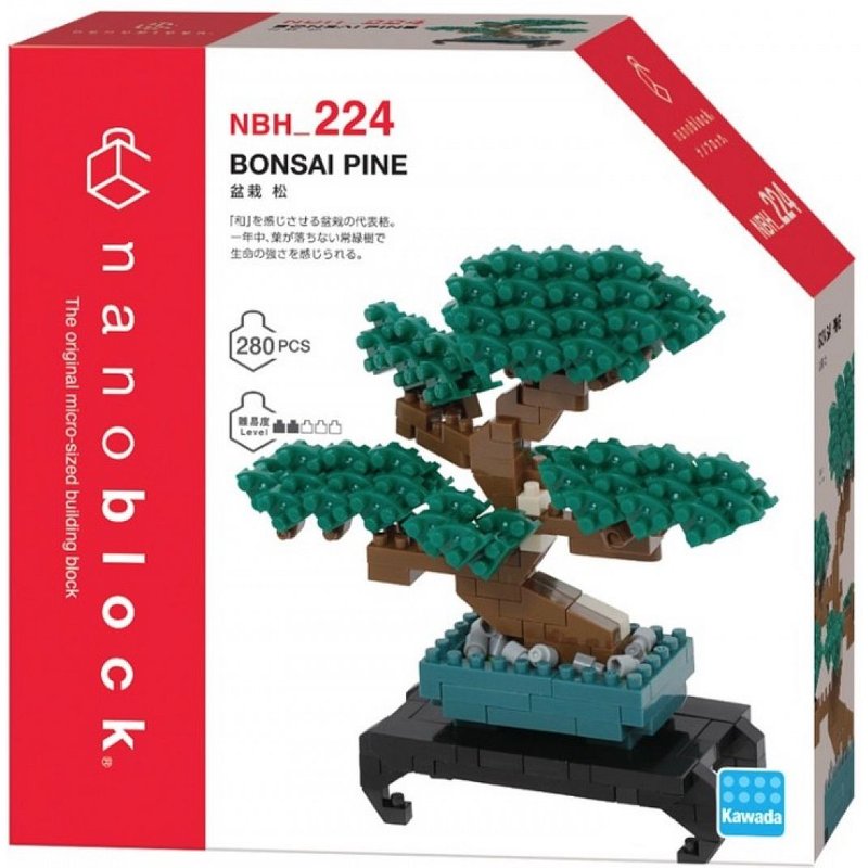 Nanoblock Bonsai Pin 280 Pcs
