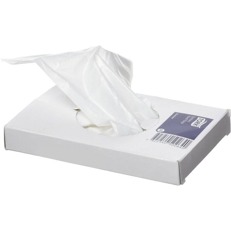 tork Sachet hygiénique en HDPE, blanc