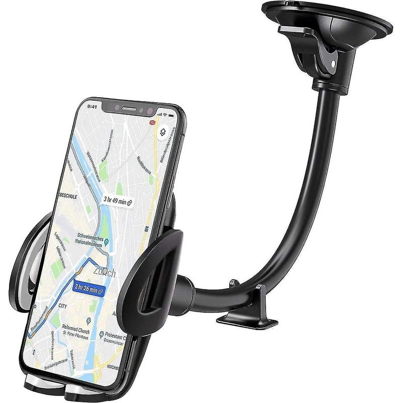 Support De Téléphone De Voiture À Ventouse, Support De Voiture Portable Avec Rotation À 360 Degrés Pour Smartphone, Appareils Gps -