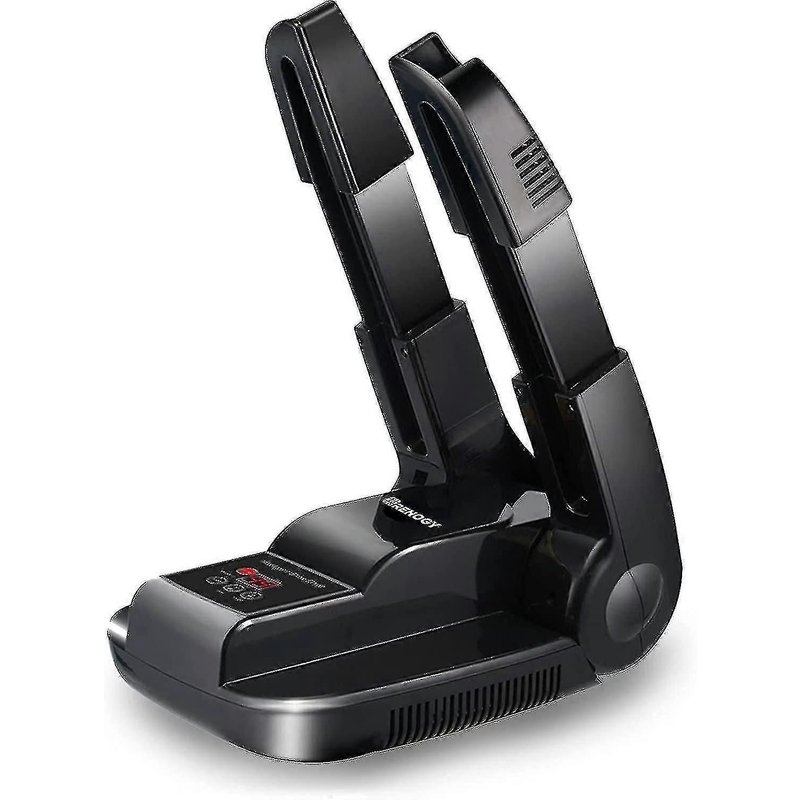 Sèche-chaussures Renogy, sèche-gants et chauffe-bottes avec souffleur de chaleur, support réglable et minuterie, pliable et séchage rapide.