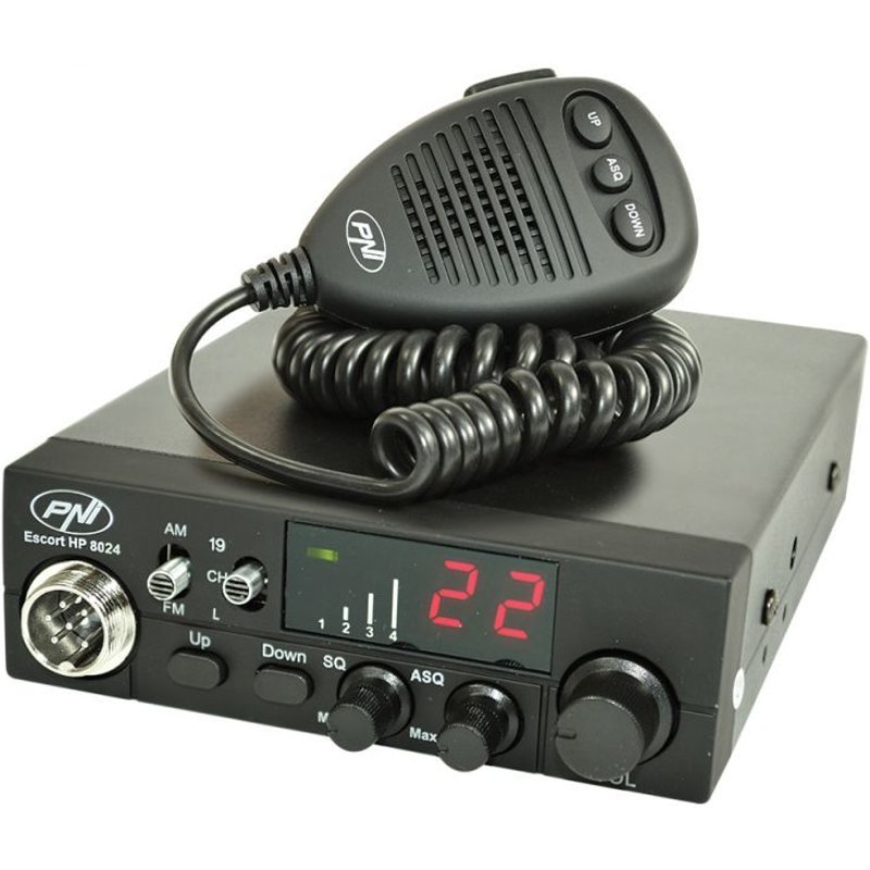 CBI CB PNI ESCORT Station CB 8024 ASQ + CB PNI S75 antenne avec aimant