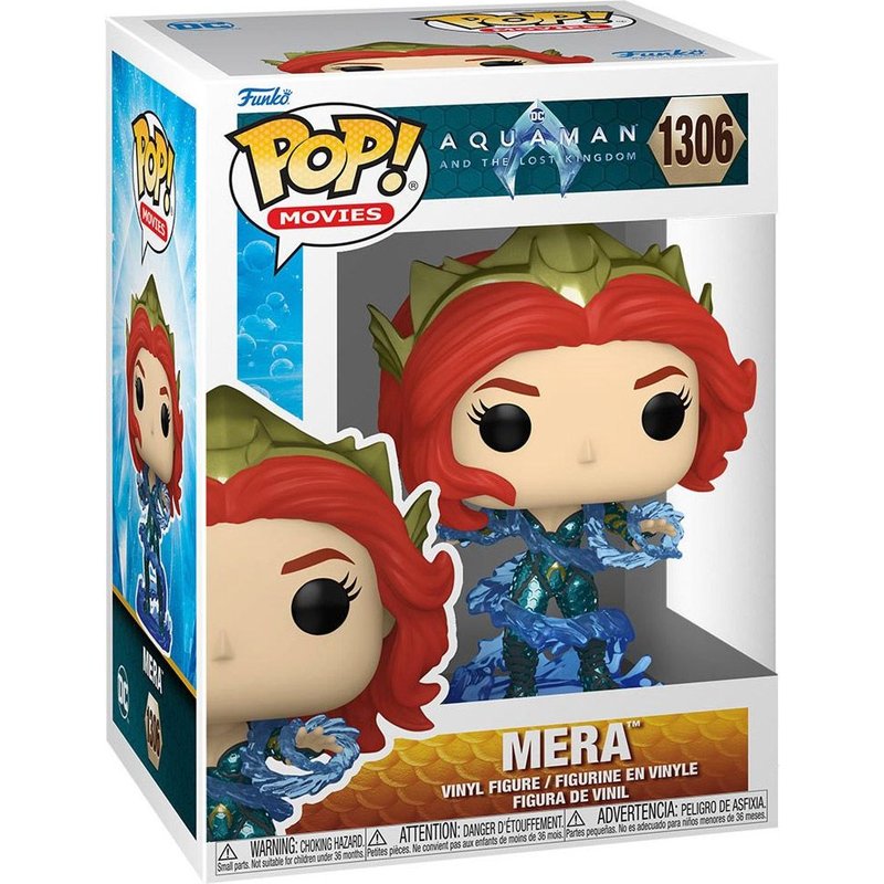 Aquaman Et Le Royaume Perdu - Figurine Pop! Mera 9 Cm