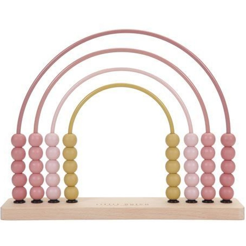 Boulier Arc-En-Ciel Pink - Little Dutch