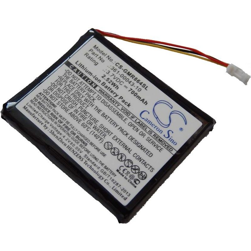 Vhbw Batterie Compatible Avec Garmin Delta Sport Xc System, Delta Sport Remote Transmitter Collier De Dressage De Chien (700mah, 3,7v, Li-Ion)