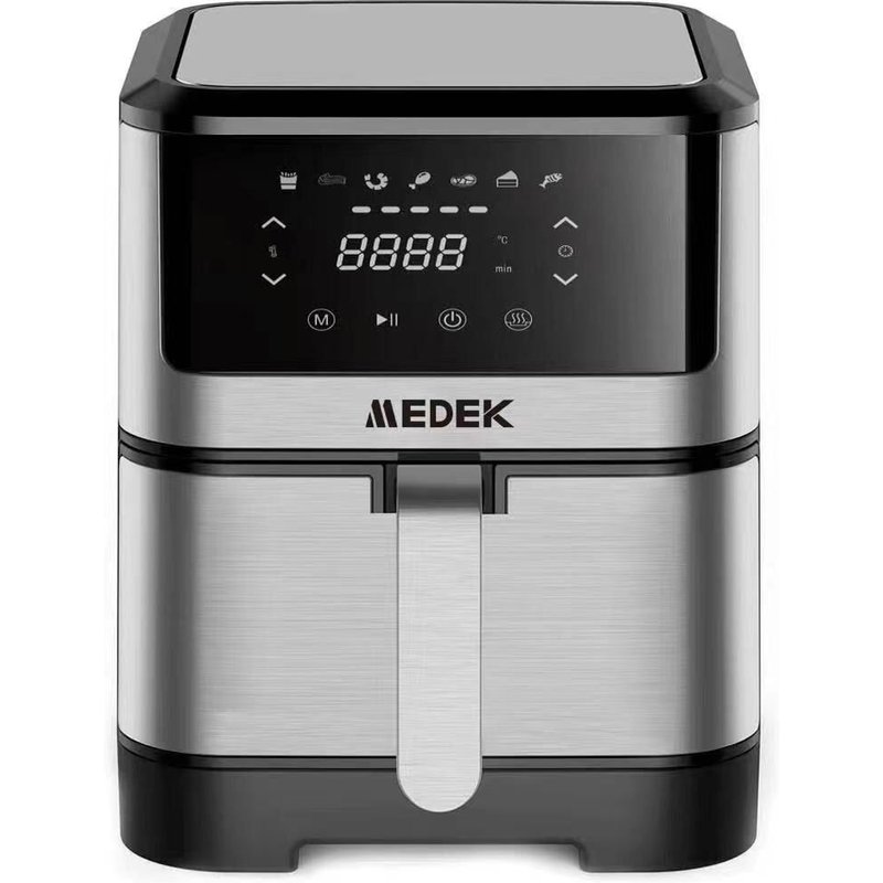 Friteuse sans huile MEDEK Air Fryer 8L RA810D aluminium 8L 1800W