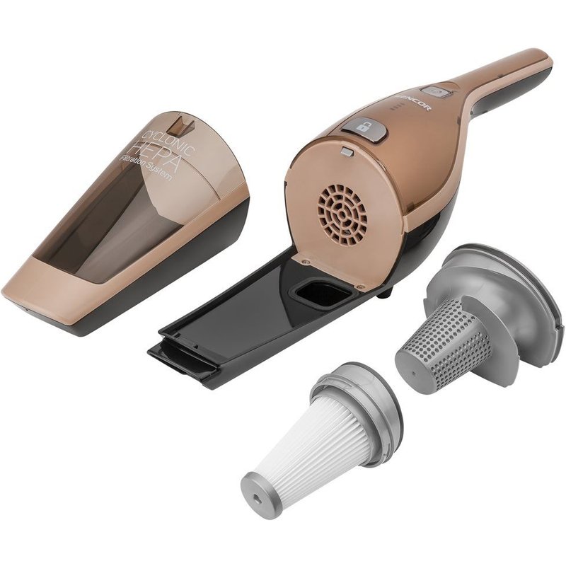 Sencor SVC 8618GD - Aspirateur - balai/à main (2-en-1) - sans sac - sans fil - or