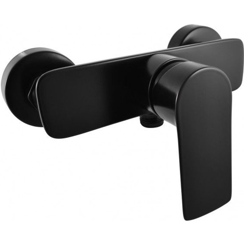 Mitigeur douche VLTAVA en laiton noir-Noir-Noir--