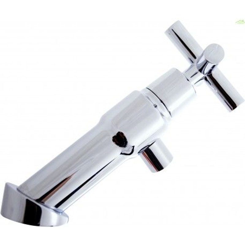 robinet lavabo simple en chrome--