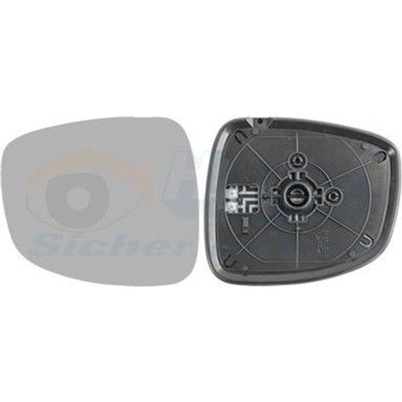 Vanwezel 5264838 - Miroir Rétroviseur Droit Pour Suzuki Sx4 De 2006 À 2013