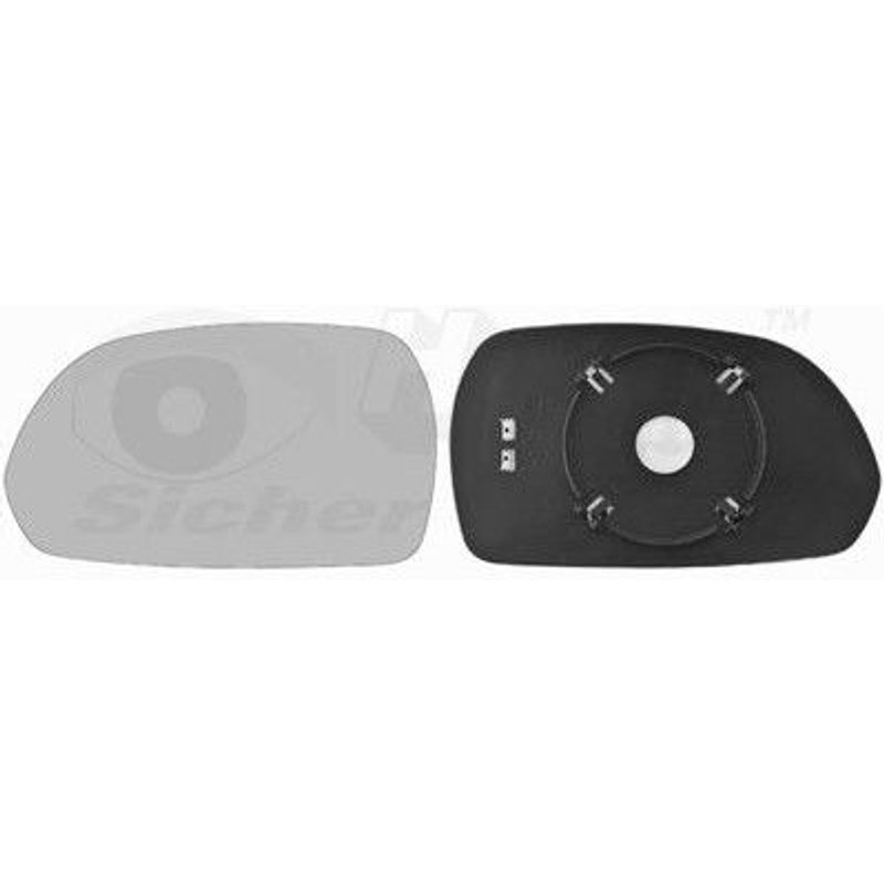 Vanwezel 8218837 - Miroir Rétroviseur Gauche Pour Hyundai Lantra De 10/2000 Au 08/2006