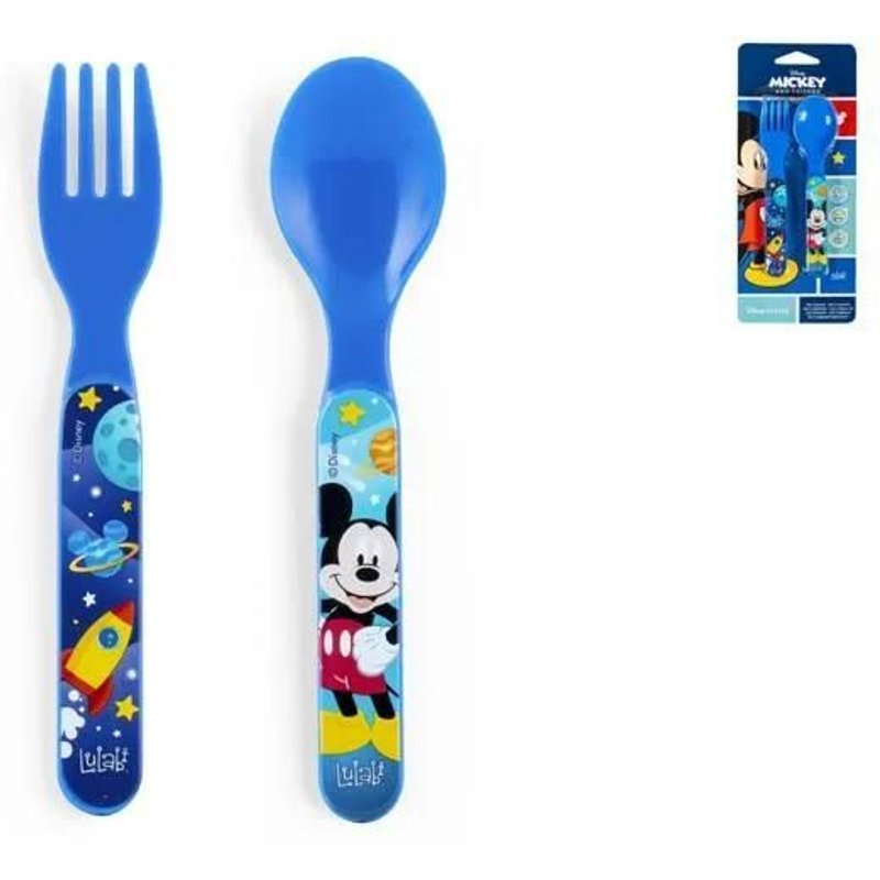 Disney Mickey - Couverts (Cuillère, Fourchette)