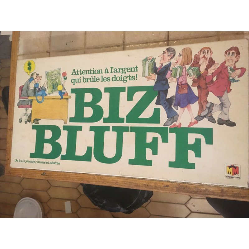 Jeu Biz Bluff Miro-Meccano 1981