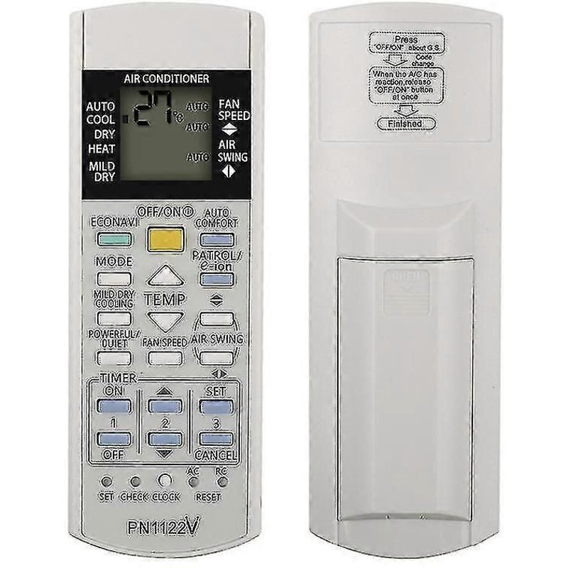 Télécommande universelle K-PN1122 pour climatiseur Panasonic National 8H5-PO