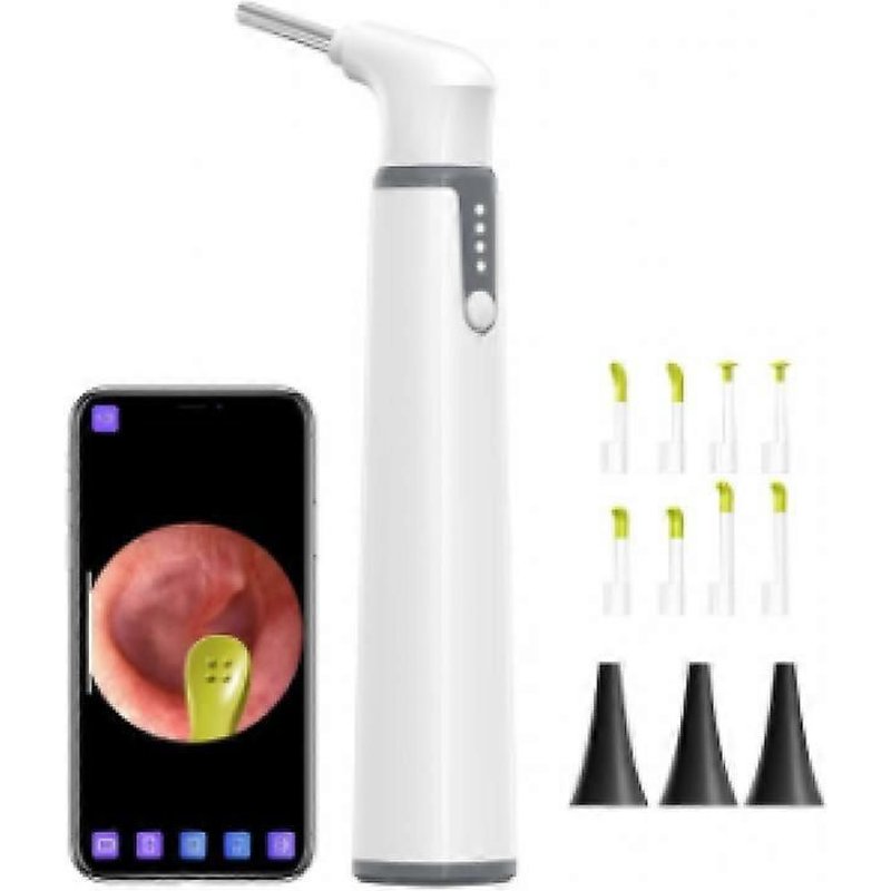 Endoscope auriculaire visible haute définition sans fil WiFi 3,9 mm