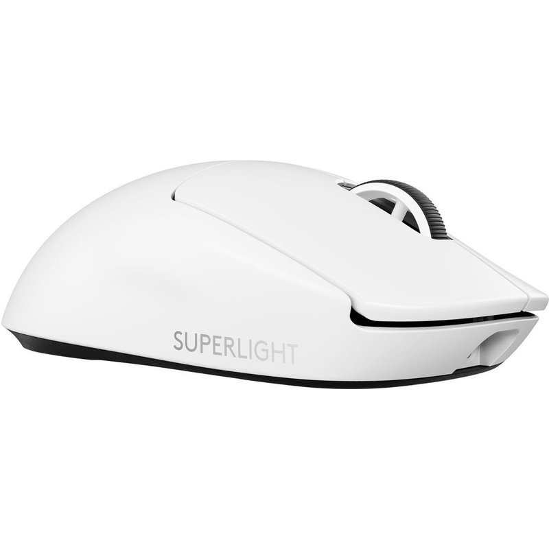 Logitech G PRO X SUPERLIGHT 2 - Souris - jeux - optique - 5 boutons - sans fil - 2.4 GHz - récepteur USB Logitech LIGHTSPEED - blanc