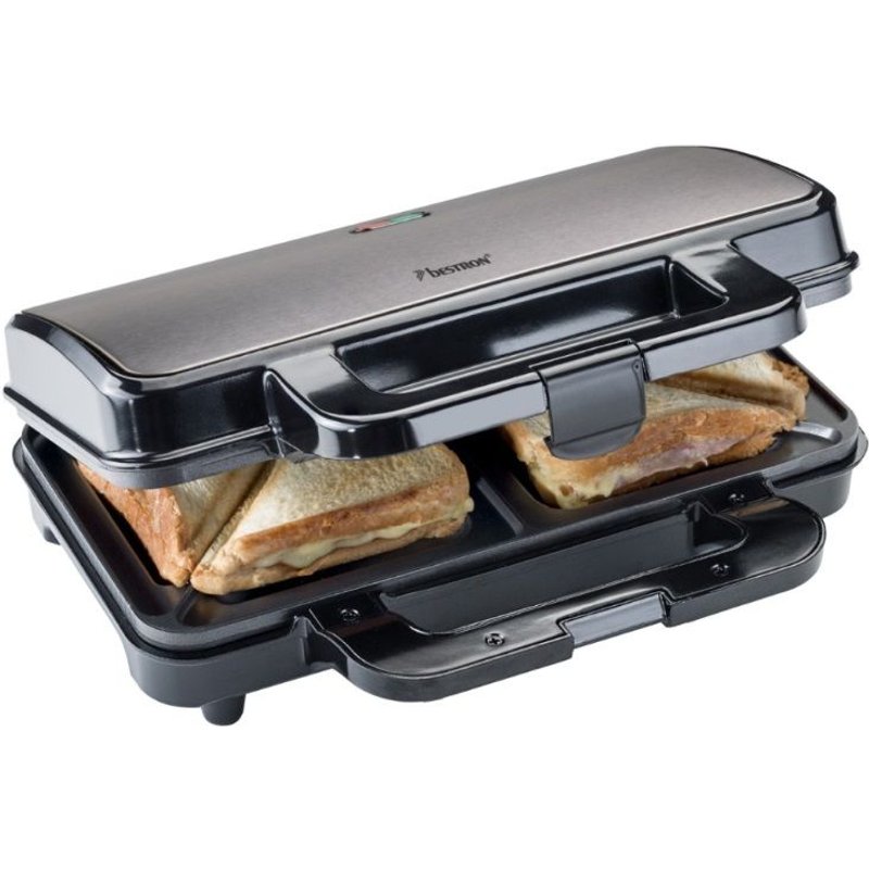Bestron - Appareil pour croque-monsieur ASM90XLTG