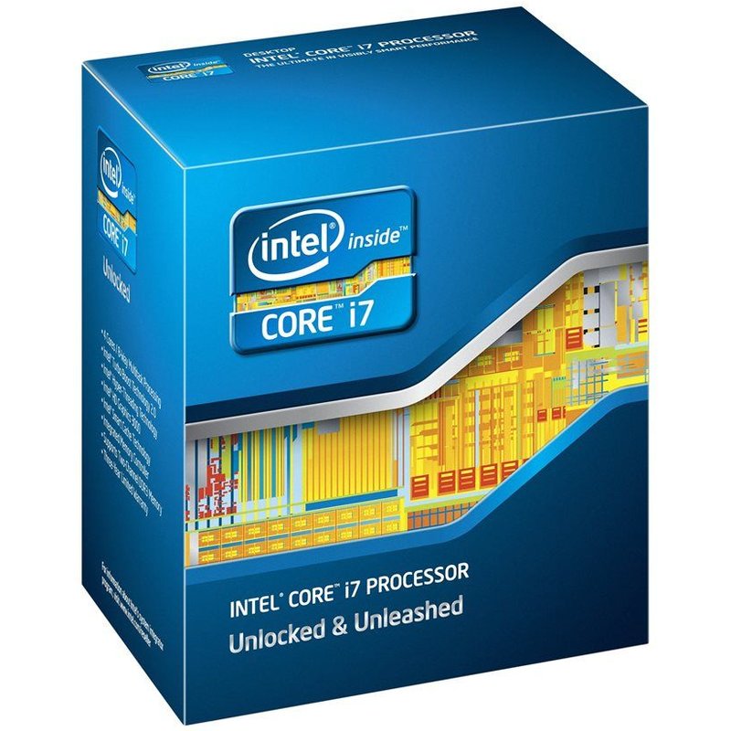 Intel Core i7 2700K - 3.5 GHz - 4 coeurs - 8 filetages - 8 Mo cache - LGA1155 Socket - Box