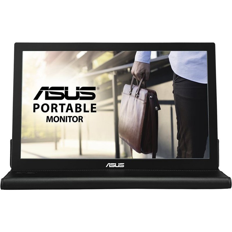 ASUS MB169B+ - Écran LED - 15.6" - portable - 1920 x 1080 Full HD (1080p) - IPS - 200 cd/m² - 25 ms - USB - noir, argent