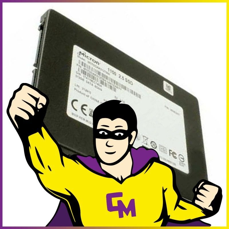 SSD 512Go 2.5" Micron 1100 MTFDDAK512TBN SATA III 6 Gbps