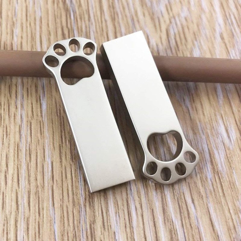 Clé USB Cat's Claw avec porte-clés - Mémoire USB en métal 16 Go
