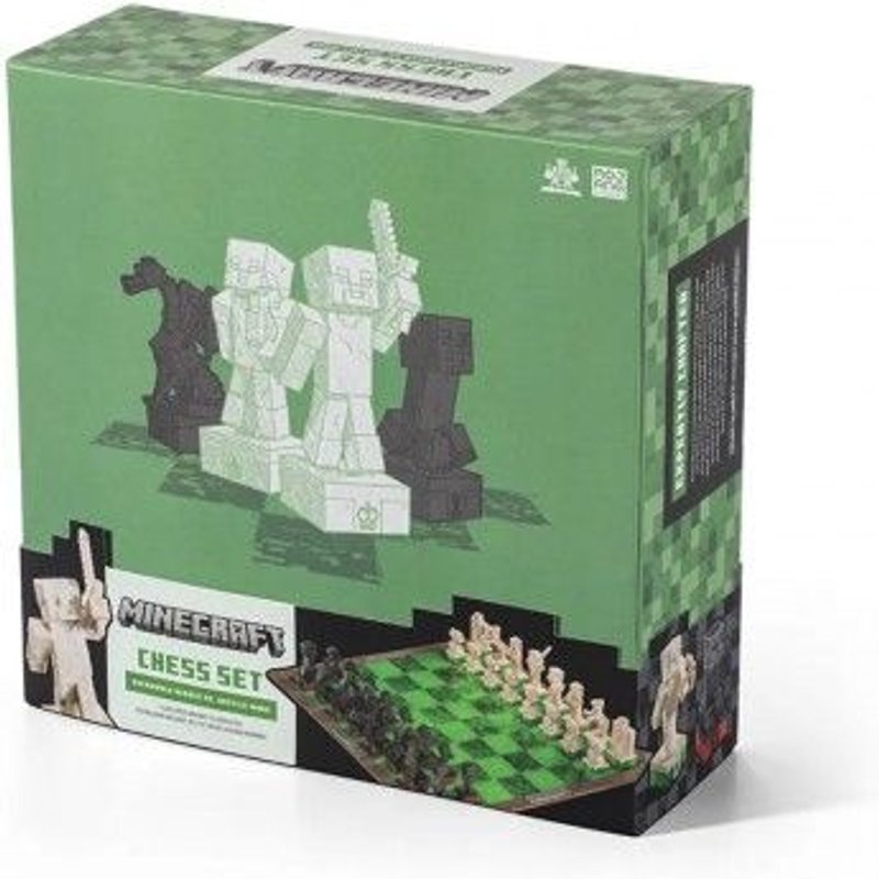 Jeu D?Échecs Minecraft - Héros De La Surface Vs Monstres (Noble Collection)
