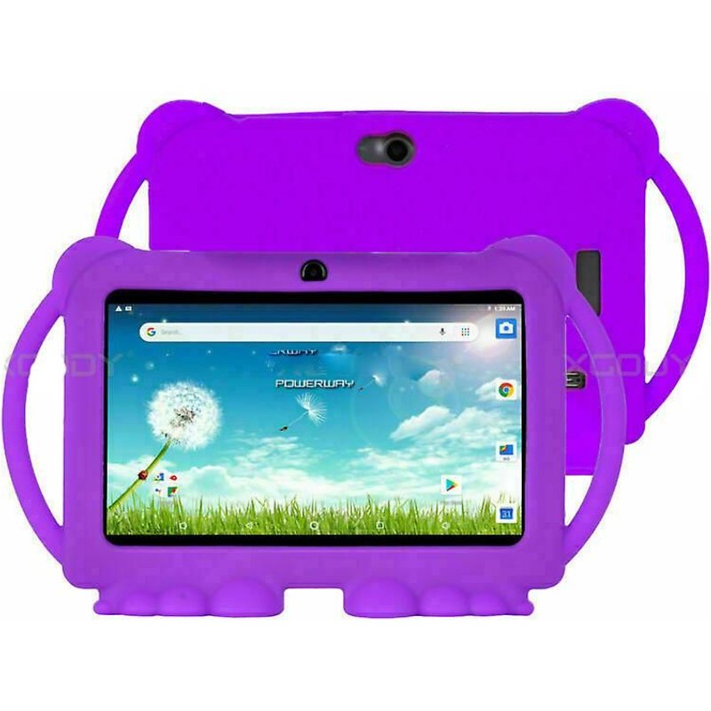 Tablette HD Early Education pour enfants De 0 à 12 ans Écran HD 7 pouces, 16 Go Étui à l'épreuve des enfants