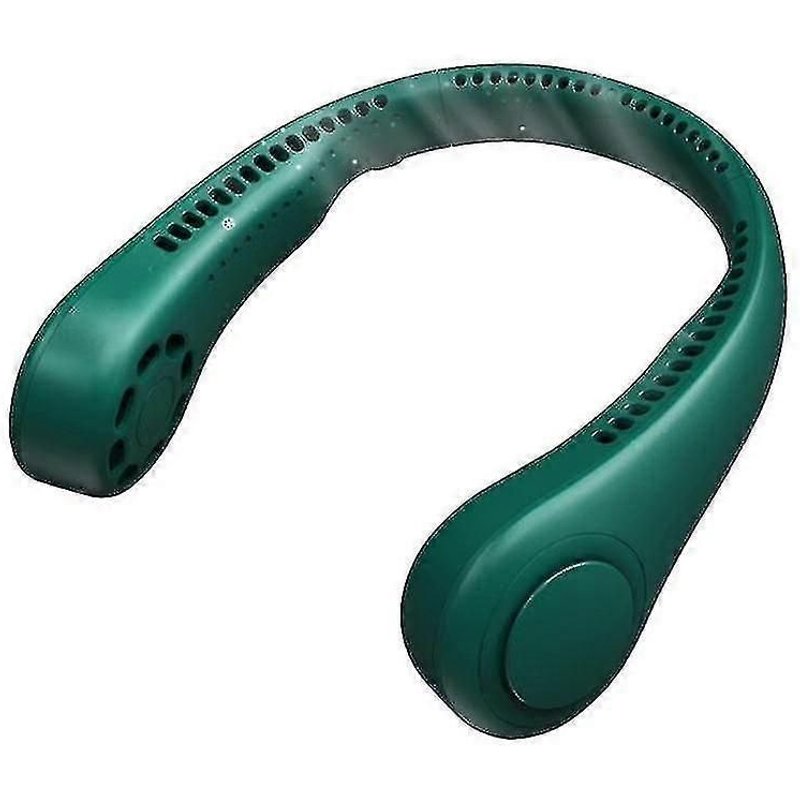 Ventilateur de cou portable rechargeable par USB, refroidisseur d'air sans pales, 3 vitesses, 1200 mAh, AAS