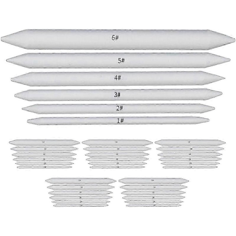 36pcs Artiste Mélange Souche Et Tortillion Art Blenders Pour Student Sketch Drawing Js