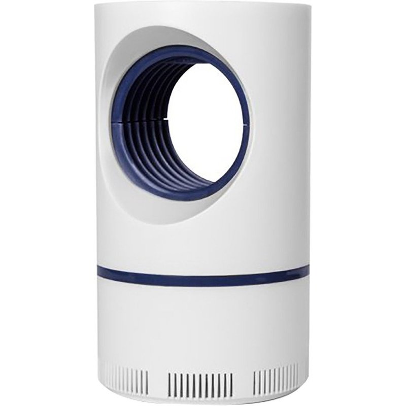 Lampe anti-moustiques électrique d'intérieur - Lampe anti-insectes UV LED avec ventilateur d'aspiration à 360° pour une lutte antiparasitaire efficace