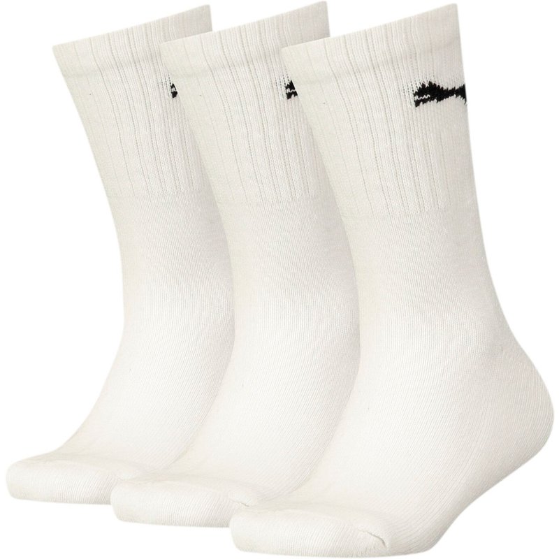 Lot De 3 Paires De Chaussettes De Sport Pour Enfant Puma, Vêtements, Blanc, 31-34