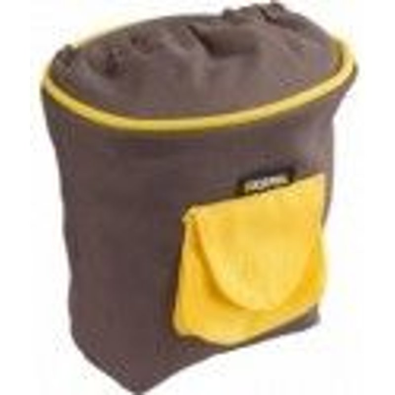 Kerbl Pro Sac À Récompenses Pour Chien Gris/Jaune 14 X 11 X 14 Cm
