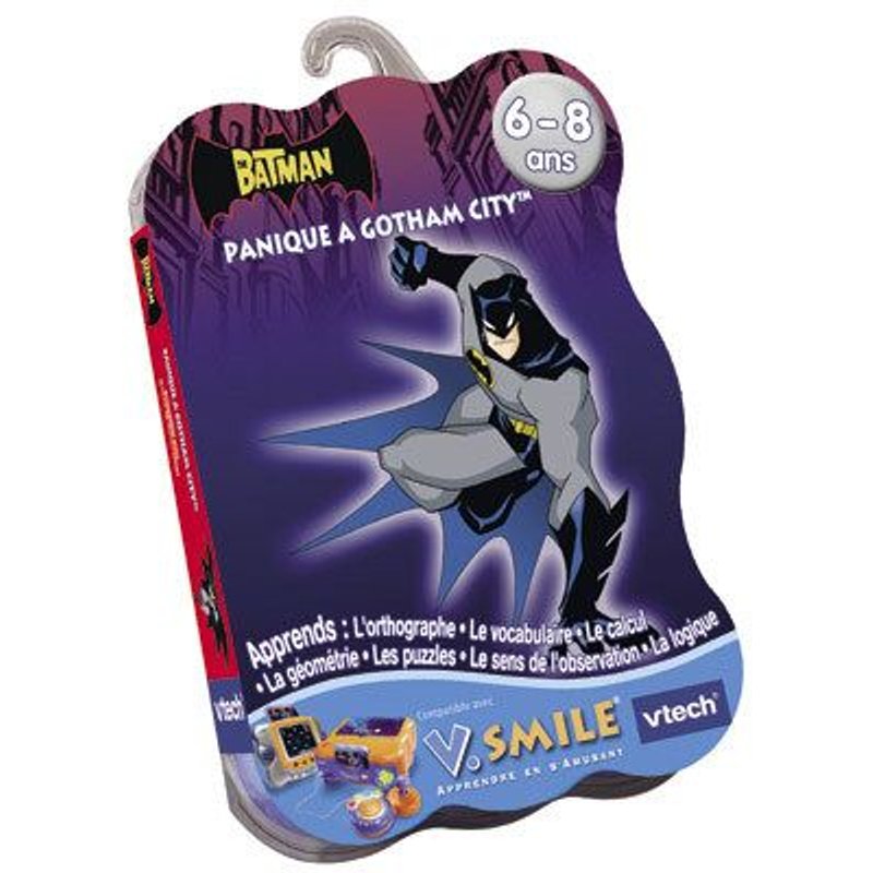 Batman: Panique À Gotham City - Jeu Pour V.Smile (Vtech Vsmile)