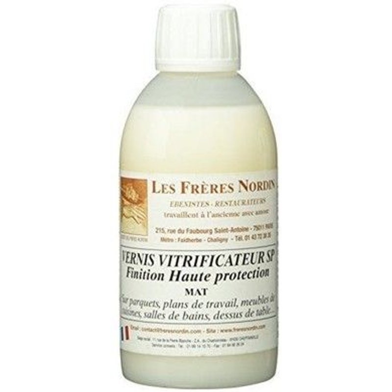 Nordin - Vernis sp vitrificateur finition bois mat 250 ml - Bois