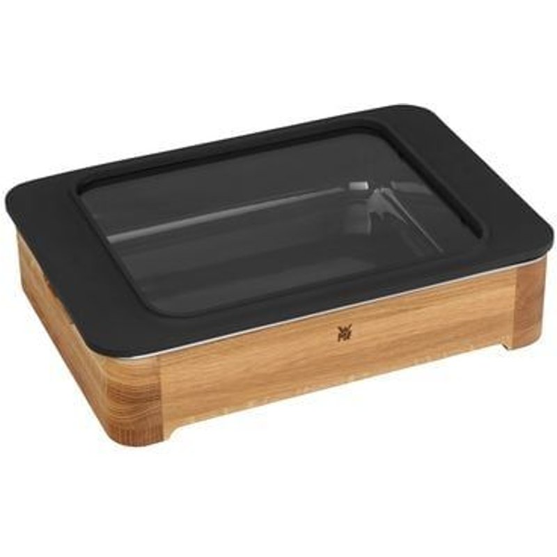 Wmf - Plat à four Fusion Tec + support bois M - Multicolore