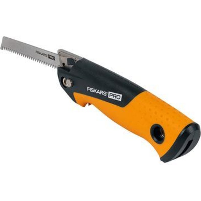 Scie compacte et pliante Pro 15 cm avec 2 lames