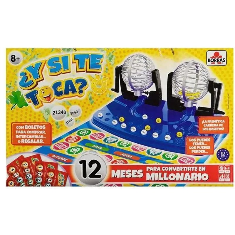 Jeu De Loterie - Borras - Et Si Vous Touchez ? - Pour Enfants - À Partir De 8 Ans