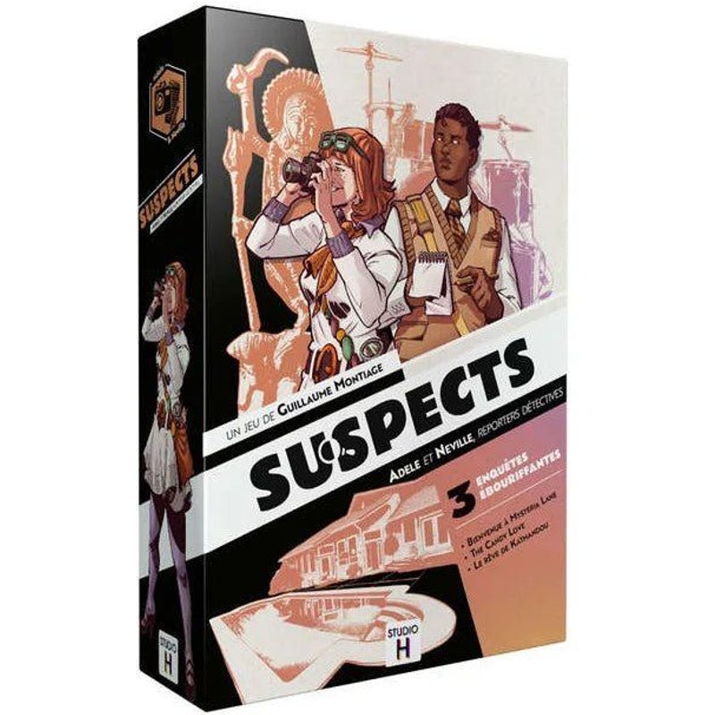 Suspects - Adèle & Neville, Reporters Detectives