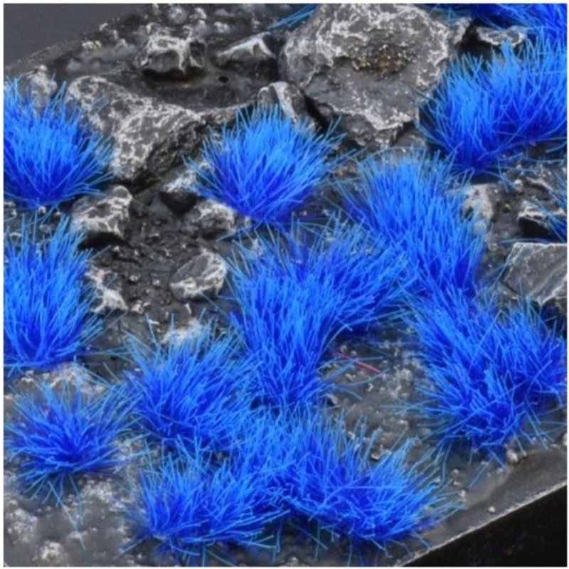 Gamers Grass - Tufts Alien Blue (6 Mm) - Forme : Sauvage.