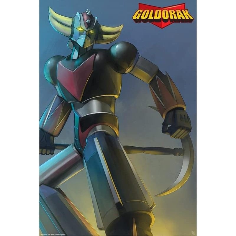 Abystyle - Grendizer Poster Goldorak & Astéro-Haches(91,5 X 61 Cm)