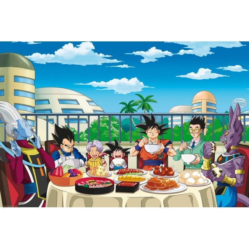 Abystyle - Dragon Ball Super - Poster - Festin- (91.5x61cm)