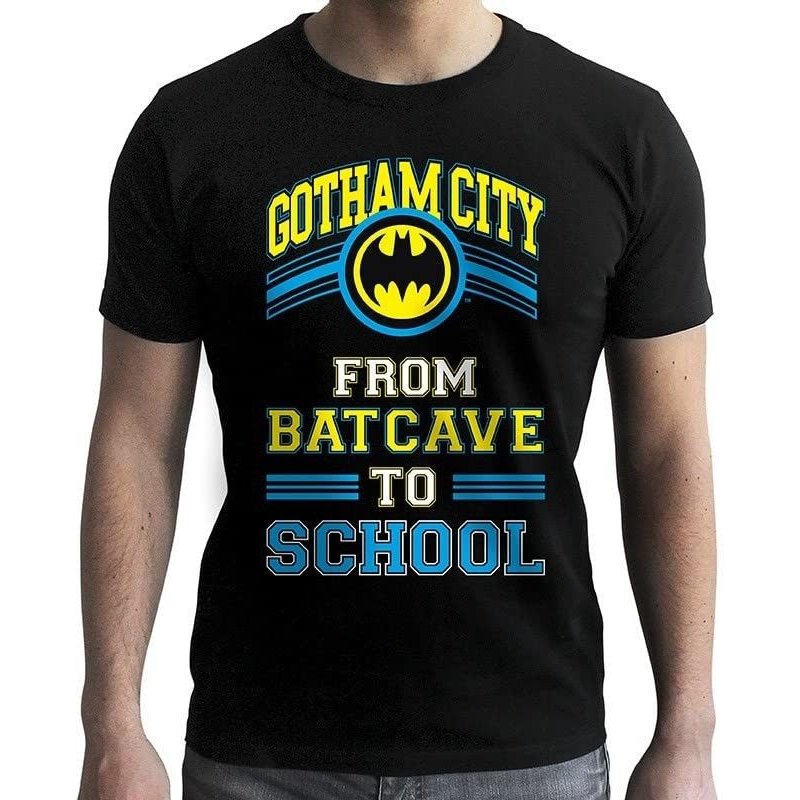 The Good Gift - Batman Tshirt Homme Batcave To School M