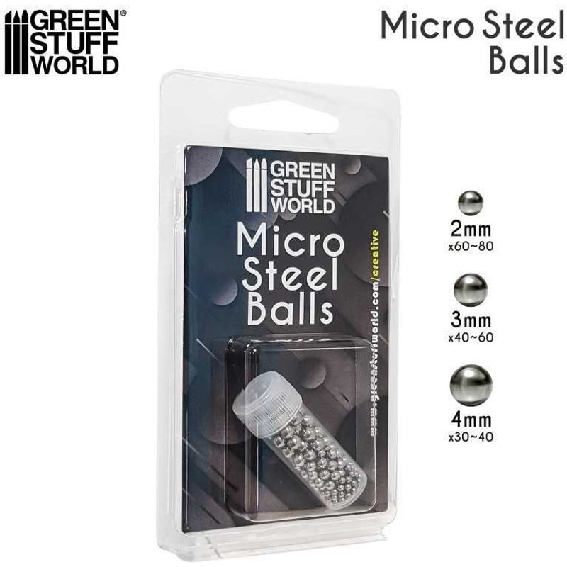Micro Boules En Acier (2-4mm)